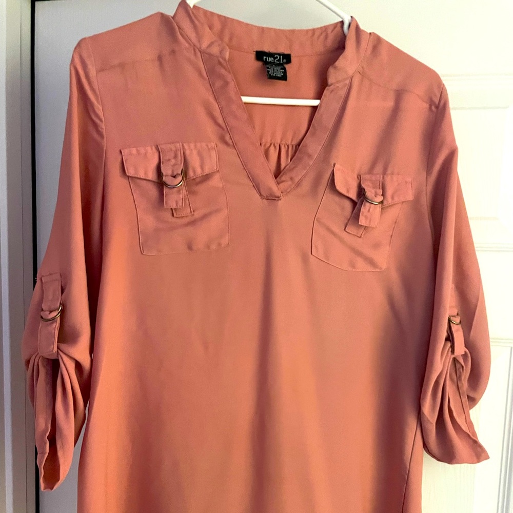 Pink Dress Top